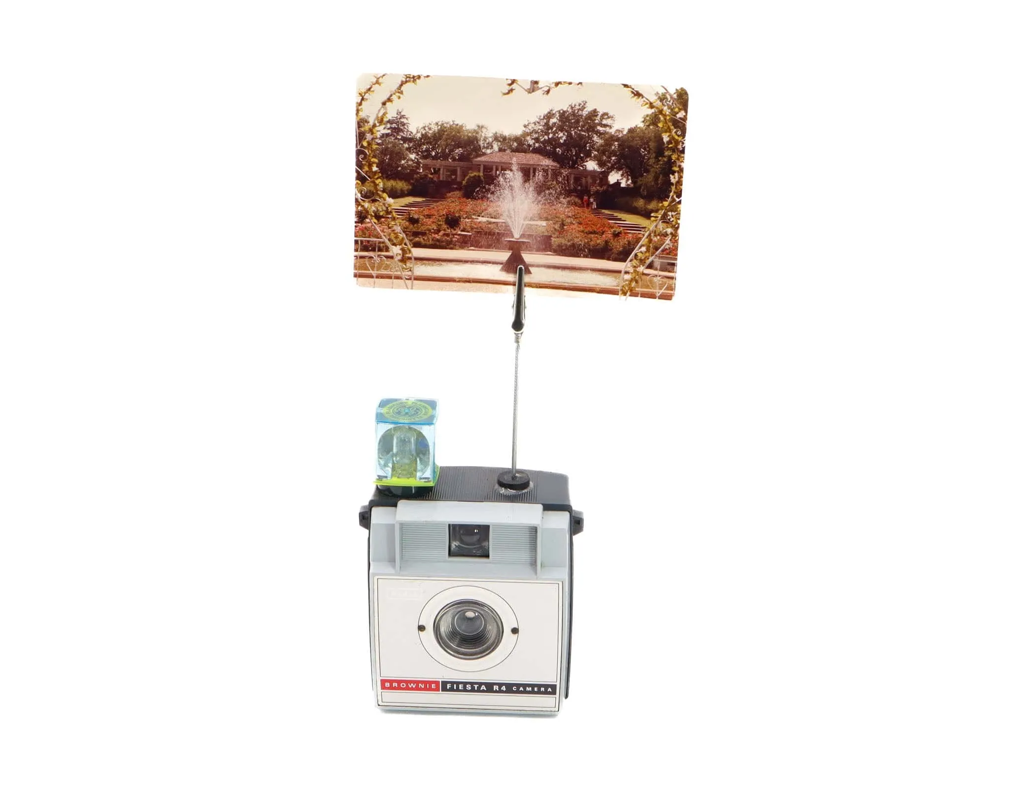Vintage Camera Photo Holder, Kodak Brownie Fiesta R4 Camera