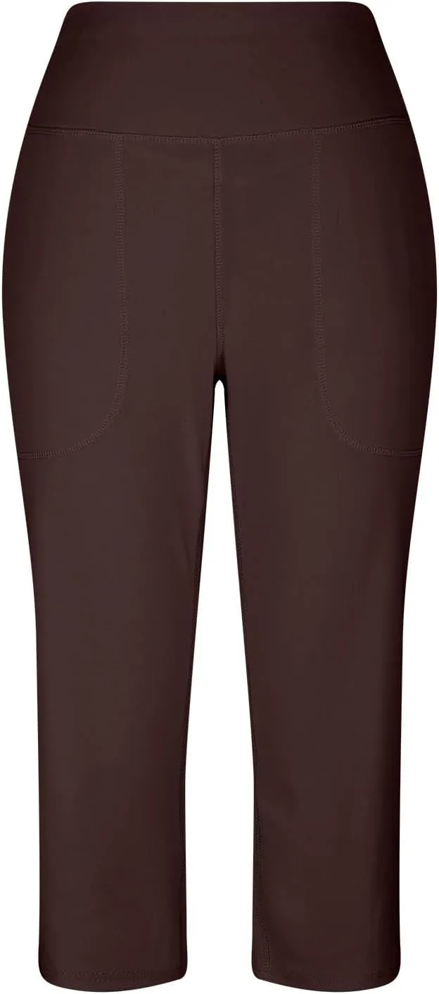 Women High Waisted Wide Leg Cropped Pants Various Occasion Stylish Styles Trousers Work Gym Fashion Casual Yoga Pants