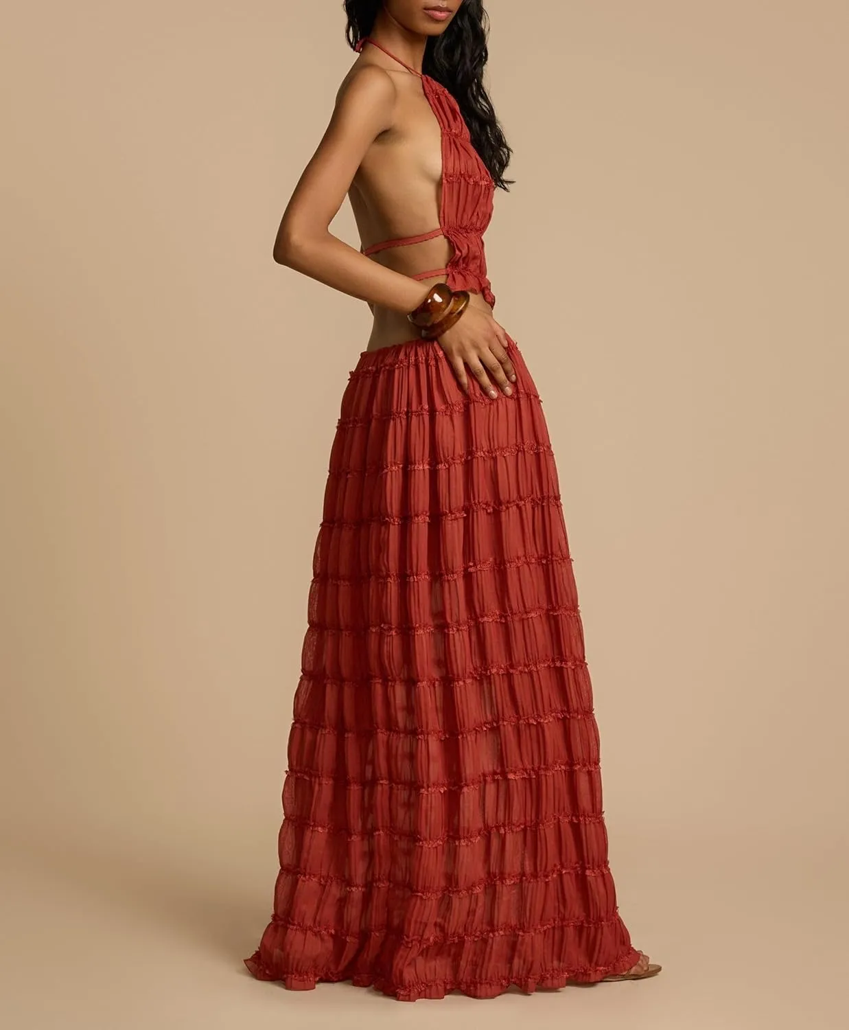 Women Y2K Skirt Set Outfits Strapless Crop Top Bodycon Midi Skirt Dress Sexy 2 Piece Knit Outfits Skirt Summer