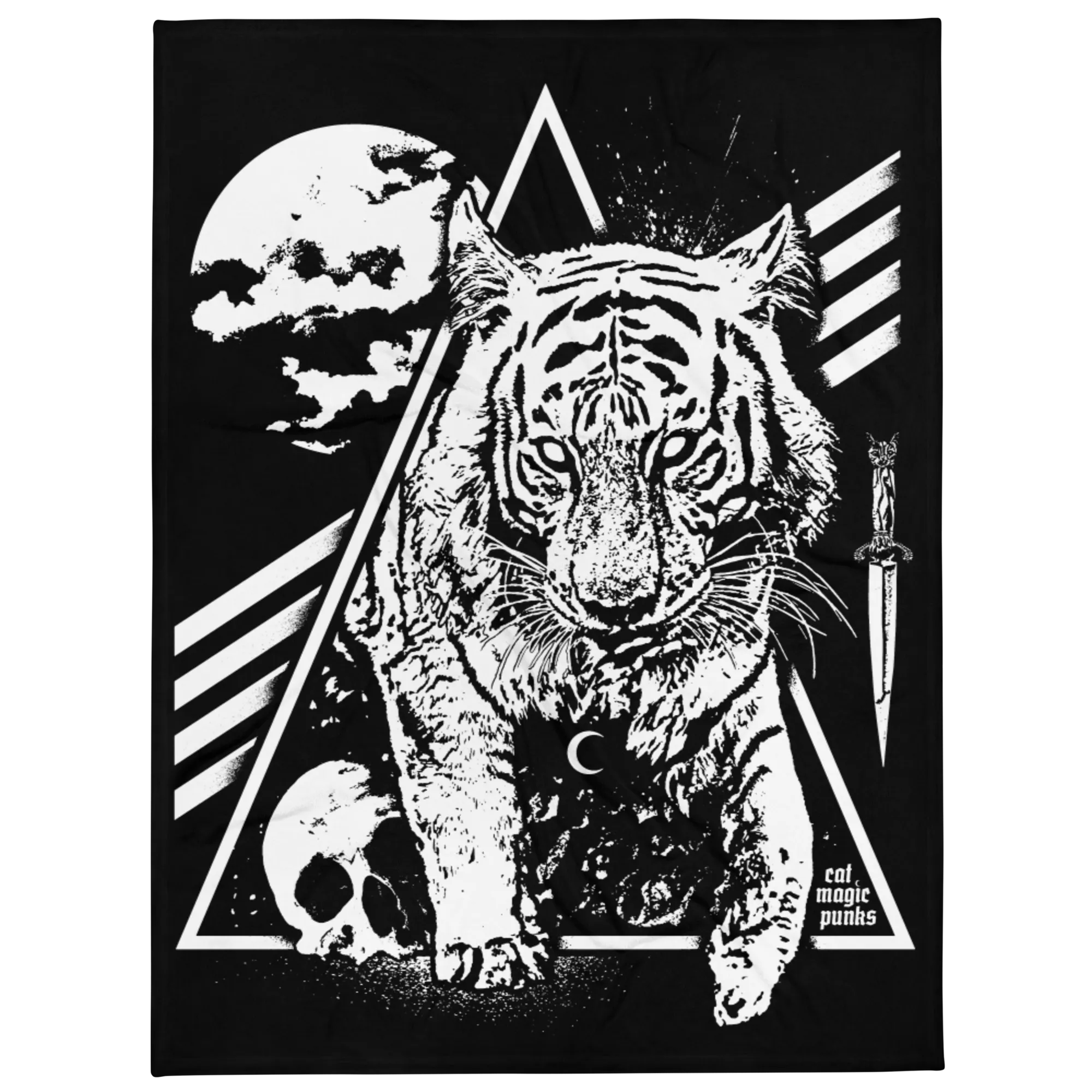 YEAR OF THE TIGER Throw Blanket
